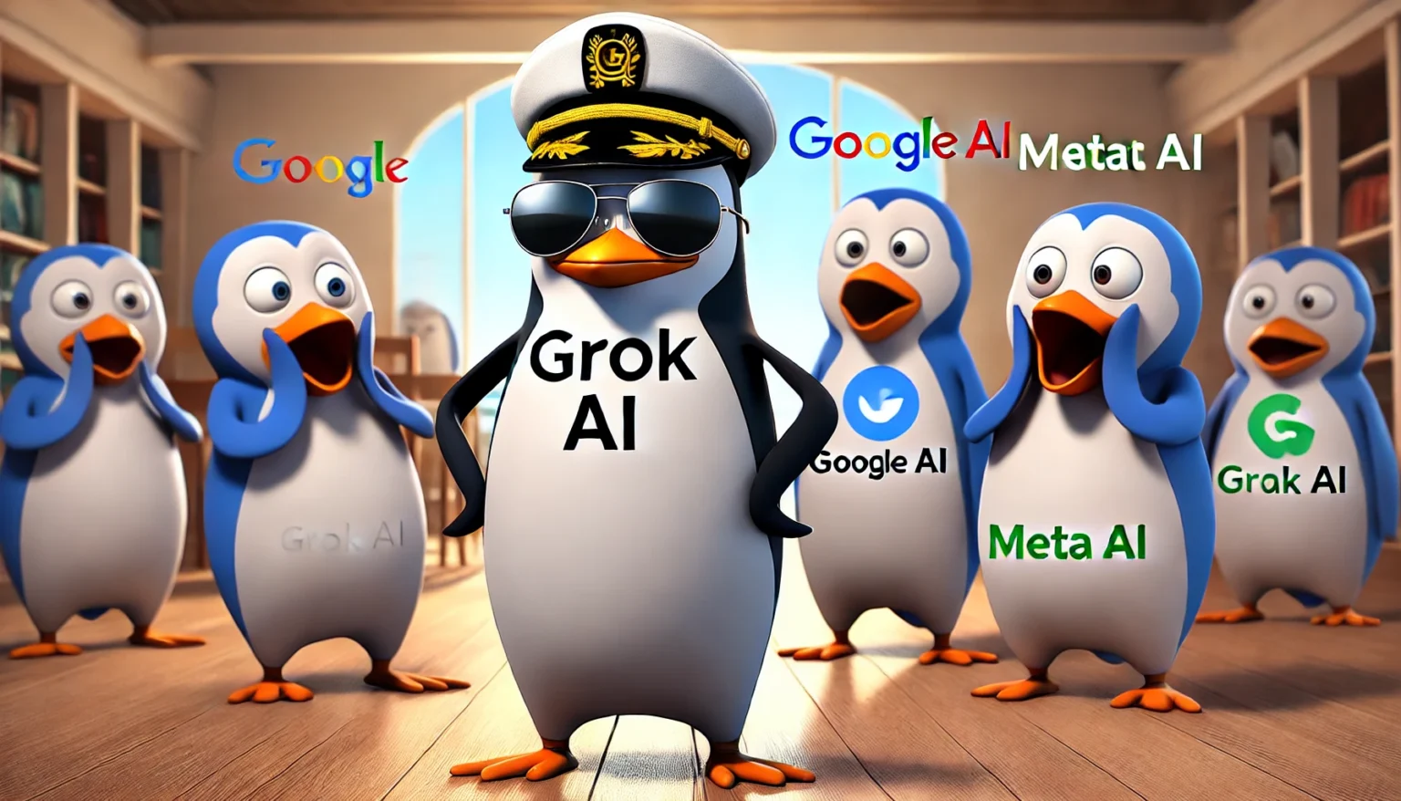 Grok AI, ChatGPT, AI chatbot comparison, xAI, Google AI, Meta AI, AI technology, real-time AI, GPT-4, AI industry trends.