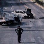 Burning vehicles Jalisco Mexico February 22 2026 El Mencho cartel retaliation