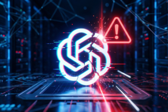 ChatGPT outage error message on screen