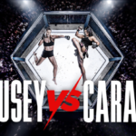 Gina Carano vs Ronda Rousey promotional fight poster Netflix May 16 2026