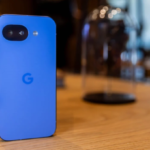 Google Pixel 10a smartphone flat design rear camera bar Lavender Berry Fog Obsidian colors