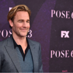 James Van Der Beek at Dawson's Creek premiere event
