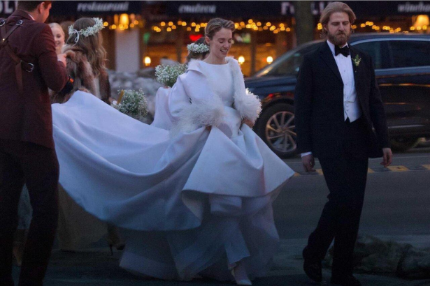 "Maya Hawke wedding ceremony Valentine's Day