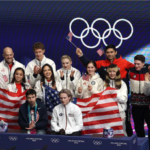 's figure skating podium at 2026 Winter Olympics