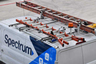 Spectrum outage map showing Casper Wyoming service disruption