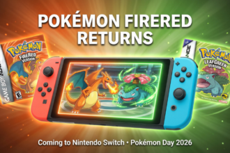Pokemon FireRed Nintendo Switch gameplay screenshot