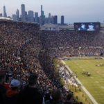 Soldier Field Chicago Bears home stadium lakefront Chicago skyline