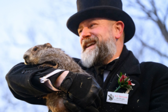 Punxsutawney Phil Groundhog Day 2026 ceremony