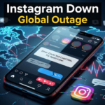 Instagram down March 2026 DM failed to send error screen global outage Downdetector 12000 reports