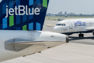 JetBlue ground stop FAA halts all departures system outage March 10 2026