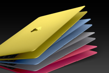 MacBook Neo concept render showing colorful Apple design in green and yellow