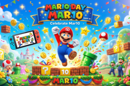 Mario Day 2026 Nintendo eShop sale up to 50 percent off Switch games Mar10