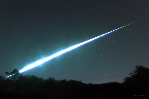 Meteor Cleveland Ohio daytime fireball Elyria Perry northeast Ohio NWS confirmed March 17 2026