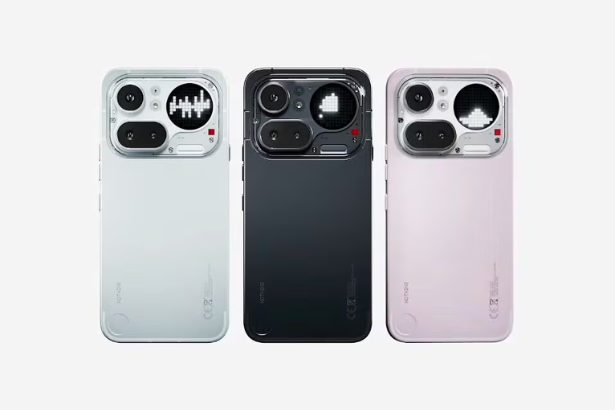 Nothing Phone 4a Pro design leak showing frosted glass back and transparent camera plateau