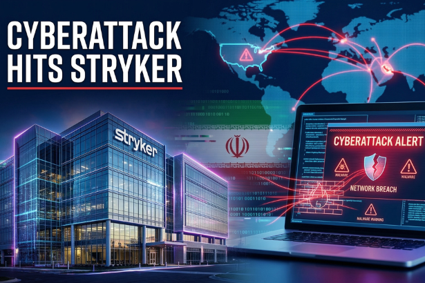 Stryker cyberattack Michigan medical device company headquarters global network disruption 2026
