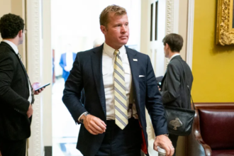 Tim Sheehy hearing incident showing senator and Capitol Police removing Brian McGinnis from Senate Armed Services subcommittee hearing