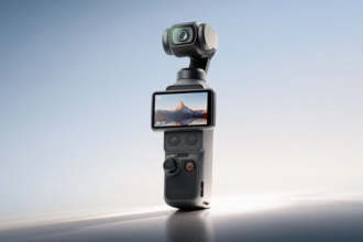 DJI Osmo Pocket 4 camera compact vlogging gimbal stabilization