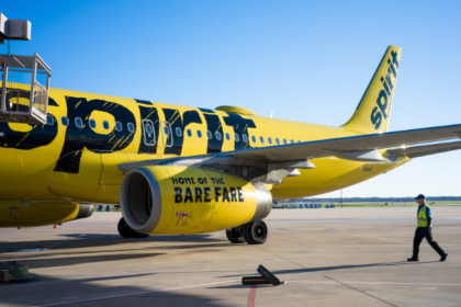 Spirit Airlines budget carrier aircraft bankruptcy crisis