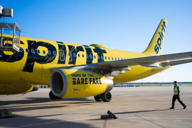 Spirit Airlines budget carrier aircraft bankruptcy crisis
