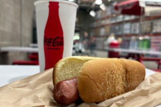 Costco hot dog combo change 2026 $1.50 water option food court