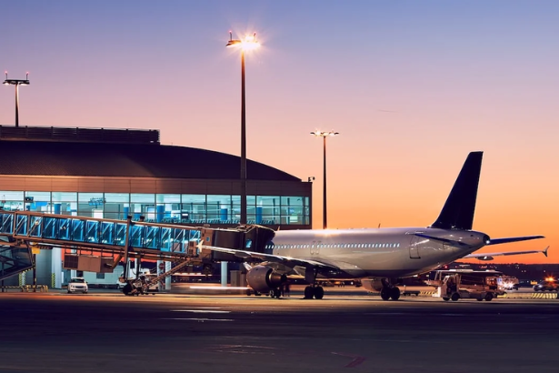 US airports flight disruptions 2026 crowded terminal passengers stranded