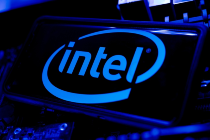 Intel stock earnings 2026 Intel logo headquarters INTC surge