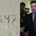 James Comey indicted seashell post 8647 Trump threat 2026