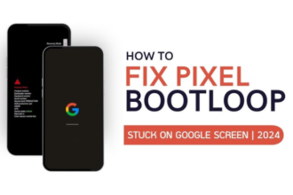 Pixel 9 bootloop error screen Android