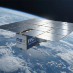 AST SpaceMobile stock satellite network in orbit