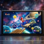 Super Mario Galaxy 2 Switch 2 gameplay space platforming