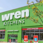 Wren Kitchens US closure showroom closed sign customers stranded