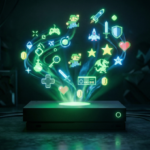 Xbox news store interface showing classic games