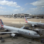 DFW ground stop flights canceled 2026 American Airlines thunderstorms Dallas Fort Worth