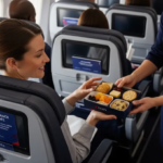 Delta flight snack policy 2026 beverage cart service eliminated short haul