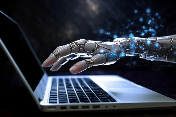 AI coders half-open laptops agents airport developer 2026
