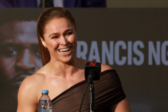 Ronda Rousey vs Gina Carano Netflix press conference Intuit Dome May 2026
