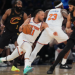 Cavaliers vs Knicks Game 1 2026 Jalen Brunson 38 points overtime Eastern Conference Finals