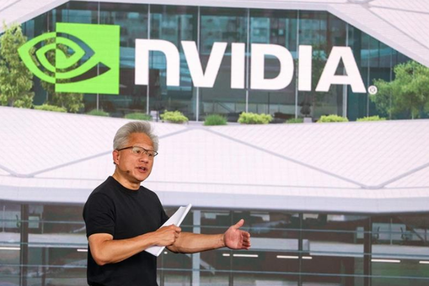 Jensen Huang discussing AI infrastructure investments in Taiwan