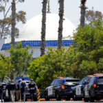 San Diego mosque shooting Islamic Center law enforcement scene May 18 2026
