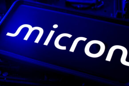 Micron MU stock 2026 18% surge $1 trillion market cap May 26