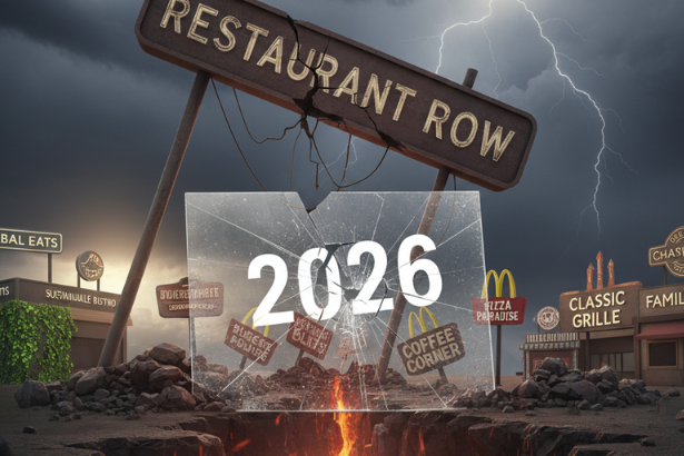 restaurant chain bankruptcy GLP-1 2026 Smoking Monkey Pizza Chapter 11 Renton Washington
