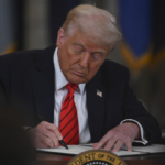 Trump retirement executive order signing ceremony