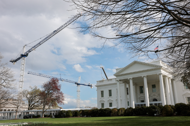 White House ballroom construction lawsuit 2026 East Wing demolished construction site