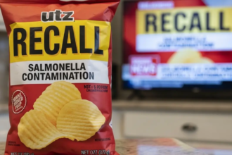 Utz potato chip recall salmonella 2026 Zapp's Bayou Blackened Ranch