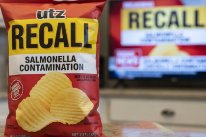 Utz potato chip recall salmonella 2026 Zapp's Bayou Blackened Ranch