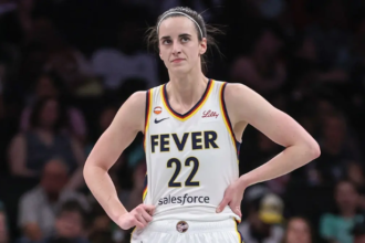 Caitlin Clark game winner 31-foot three CareFirst Arena Fever Mystics 78-76 June 8 2026