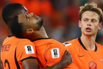 Cody Gakpo unborn son loss Netherlands World Cup team support