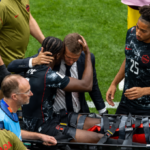 Ismael Kone injury stretchered off Canada Qatar World Cup 2026 BC Place