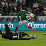 Mexico vs Serbia Johan Vasquez header equalizer 34 minute World Cup sendoff 2026