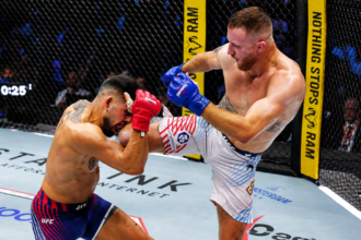 UFC Freedom 250 Justin Gaethje wins lightweight title White House South Lawn 2026